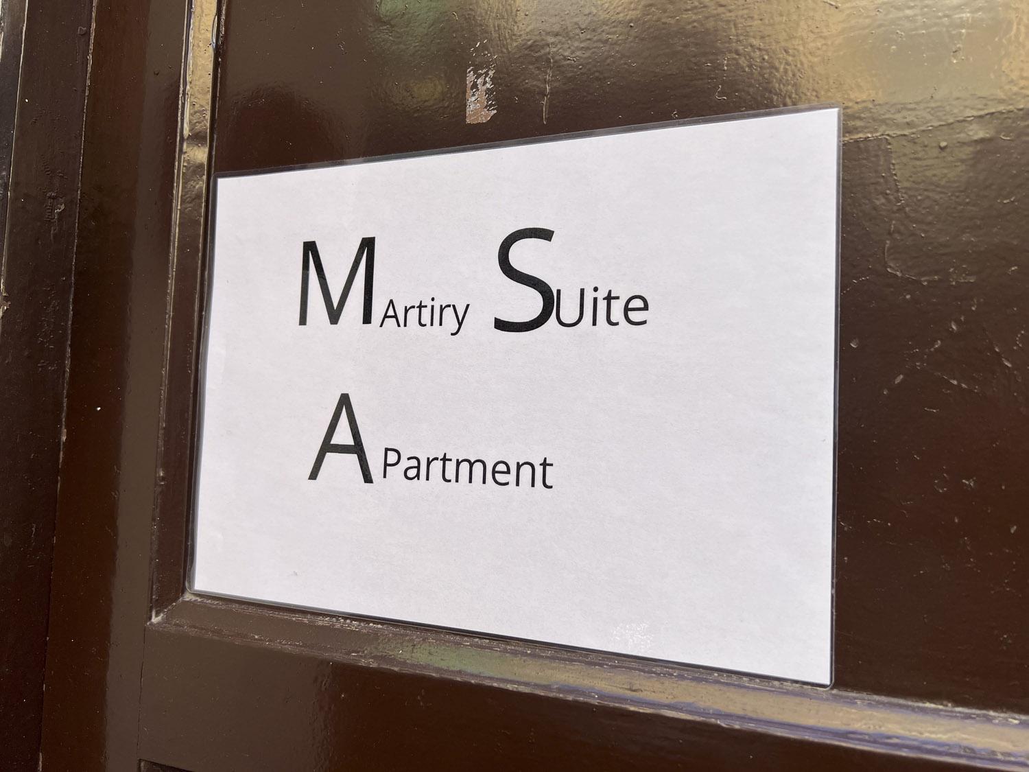 Martiry Suite Apartment CTA Eksteriør billede